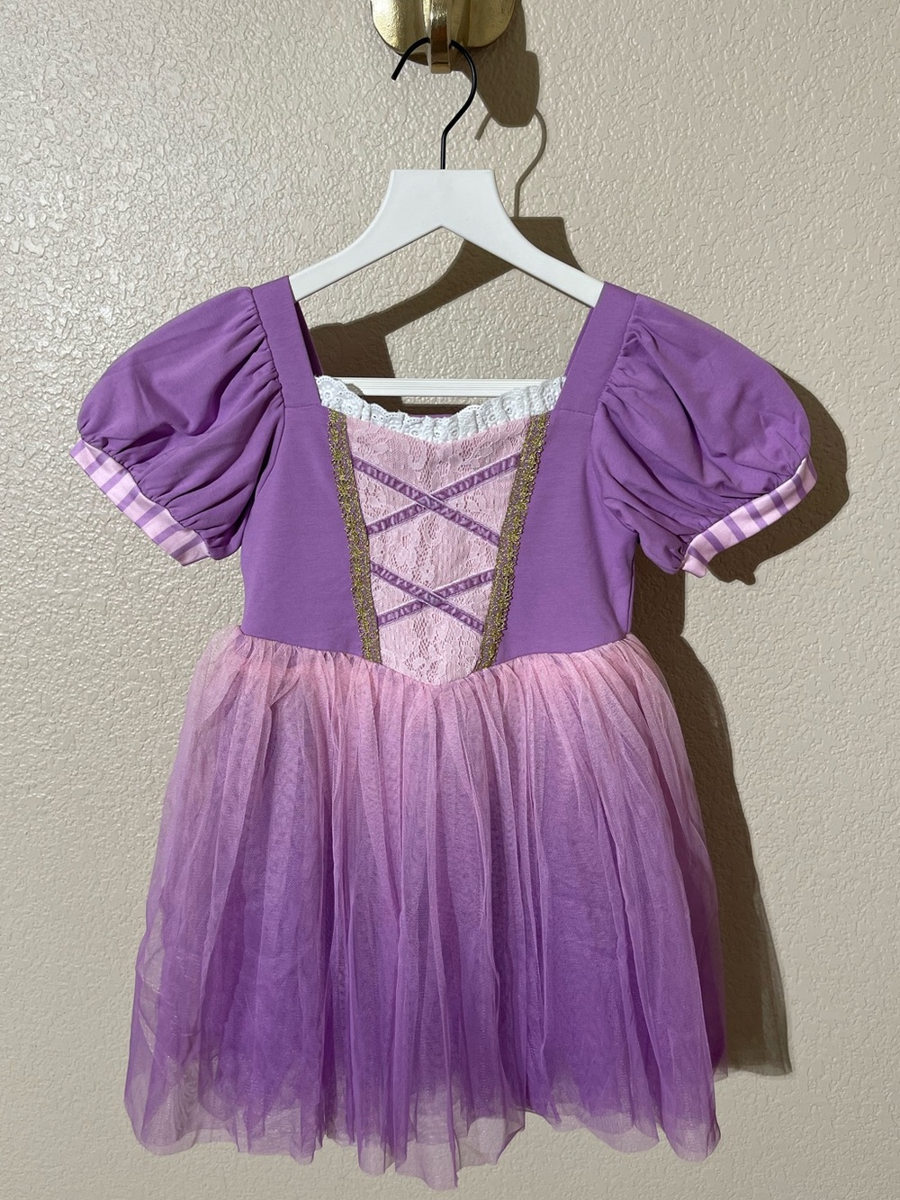 Disney Taylor Joelle Purple & Pink Tulle Princess Costume Dress for Kids